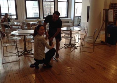 ITP students Stream Gao and Edson Soares